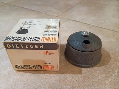 Dietzgen Sharpoint Vintage Mechanical Pencil Pointer Desktop Sharpener N3230 - Image 1 of 4