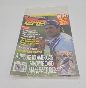 Mike Piazza - July 1995 Topps Trading Cards Magazine Sealed - Picture 1 of 2