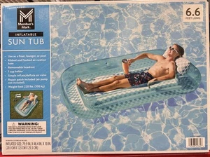 Member's Mark aufblasbare Sonnenwanne Bräunungsbecken Schwimmer - Bild 1 von 2
