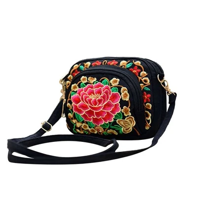 Mode  Ethnic Außen Und Shopping Mädchen Zubehör  Jacquard Leinwand Umh2354 - Bild 1 von 4