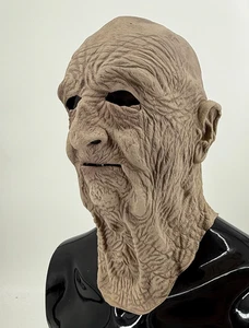 Alter Mann oder Frau Voll Overhead Maske USA Gruselig Lustig Latex Halloween Maske - Bild 1 von 4