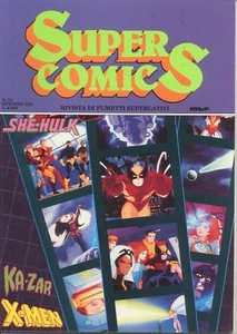 SUPER COMICS Nr. 13 (M.B.P) She-Hulk, Kazar, X Men - Bild 1 von 1