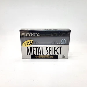Sony Metal Select 90 Type IV Blank Cassette Tape SEALED (1) 135m - Picture 1 of 4