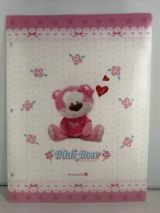 Cartella portadocumenti Morning Glory Pink Bear 2004 doppia tasca - Foto 1 di 2