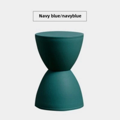 Change shoes bench Round stool Fashion thickened plastic stool waiting stool - Image 1 of 4