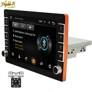 Estéreo Coche GPS Navegación WiFi Android 8.1 con Cámara Radio Coche 9 en 1 Din Pantalla Táctil - Imagen 1 de 16