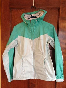 Eddie Bauer XS Weatheredge Worn Once Hooded Waterproof Jacket  - Picture 1 of 9
