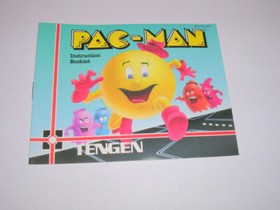 Pac-Man Licensed (Nintendo NES) Original Instruction Manual