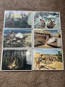 6 VINTAGE ORIGINAL 1950s PONTIAC MOTOR DIVISION DEALER ADVERTISING SIGNS PRINTS - Picture 1 of 14