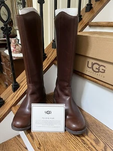 UGGS W SELDON WOMEN RIDDING BOOTS SIZE 7 NIB - Picture 1 of 9