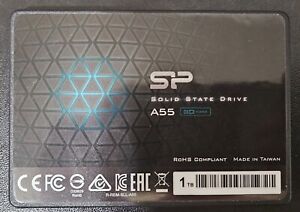 SP 1TB SSD 3D NAND A55 SLC Cache Performance Boost SATA III 2.5" 7mm 