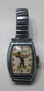 1940s INGERSOLL WDP Mickey Mouse Mechanical Watch - Picture 1 of 11