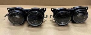 RARE Pair of Headlights Hella dark style For BMW E30 87-93 M3 LHD + RHD - Picture 1 of 12