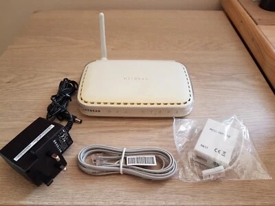 Netgear 54 MBPS Wireless ADSL Modem Router DG834G V3 - Image 1 of 4