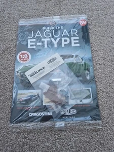 1/8 DEAGOSTINI BUILD YOUR OWN THE JAGUAR E-TYPE CAR ISSUE 89 INC PART - Picture 1 of 2