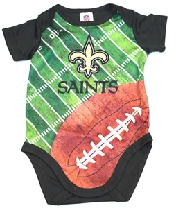 NFL New Orleans Saints Baby-Boy Short Sleeve Bodysuit - Picture 1 of 1
