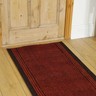 270cm x 66cm - Cheap Clearance Hall Hallway Carpet Runner Mat - Inca red