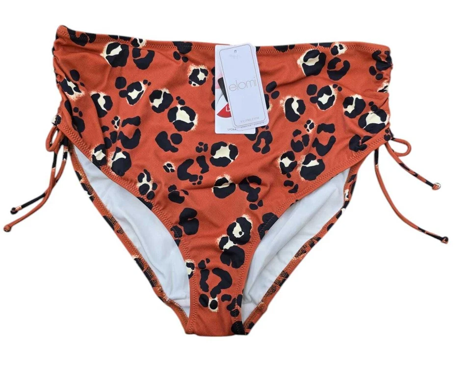 Elomi терракота Kotiya регулируемый бикини бриф плавать низ, США X-большой, Великобритании 16 - Изображение 1 из 1