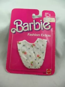Top vintage de moda Barbie extras estampado de flores #9870, 1984 Mattel-Nuevo - Imagen 1 de 6
