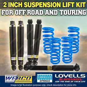 2"50mm Lift Kit Coil Spring for Toyota Landcruiser 80 105 Series 4WD HD Armor 3 - Picture 1 of 3