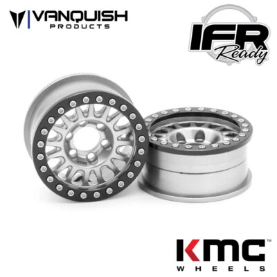 Vanquish VPS07802 1.9 Aluminum KMC KM445 Impact Beadlock Wheels Clear (2) - Image 1 of 4