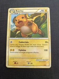 Pokemon Karte Raichu HGSS Trainer Kit 19/30 Ita - Bild 1 von 2