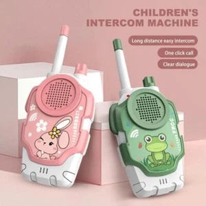 2Pcs Wireless Mini Handheld Walkie Talkie Long-distance Radio Phone  Children - Picture 1 of 15