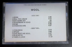Wool "Box Set" promotional cassette (London Records) - Picture 1 of 5