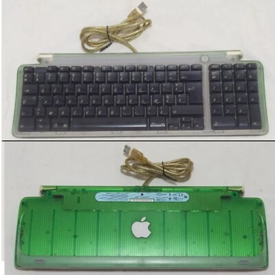 Apple USB Keyboard Modello M2452 TASTIERA ORIGINALE 1998 TESTATA E FUNZIONANTE - Immagine 1 di 4
