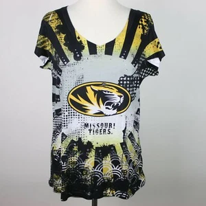 CREATIVE APPAREL Damen Nieten Missouri Tigers Shirt LARGE - Bild 1 von 4