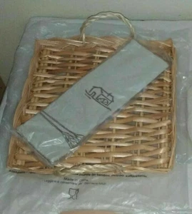 CESTINO SERVI PANE + TOVAGLIOLI COLLEZIONE I PANI MULINO BIANCO - Picture 1 of 2