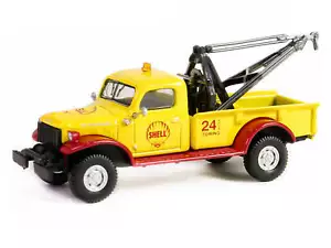 1949 Dodge Power Wagon Wrecker Tow Truck "Shell Oil" Yellow and Red "Shell Oil S - Picture 1 of 3