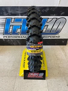 DUNLOP Tire - Geomax MX14 - Rear - 90/100-16  45259503 YAMAHA HONDA KTM KAWASAKI - Picture 1 of 6
