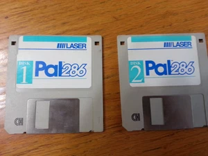 LASER PAL286 recovery disks,MS DOS 4.01 and GEOWORKS 1.0, PRODIGY, 1.44 floppy - Bild 1 von 11