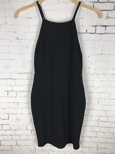 Vestido Olive Tree Mediano Para Mujer Pequeño Negro Mini Elástico Fiesta Sin Mangas (A05 - Imagen 1 de 8