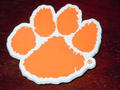 CLEMSON TIGERS Vintage NCAA ACC Thick RUBBER FRIDGE MAGNET Standings Board Cover