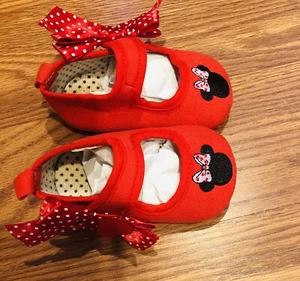 Disney minnie mouse shoes 3-9months Newborn Shoes Prewalker - Picture 1 of 6