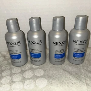 Nexxus Therappe Moisture Shampoo Protein Fusion Travel Size Lot Of 4  ~ New - Picture 1 of 3