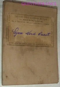 CART008 - Card 1891 Lyon Northwestern Entoliée Library Military Bonnaire IN Lyon - Picture 1 of 4