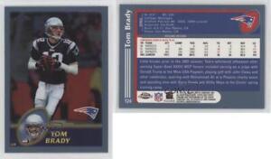 2003 Topps Chrome Tom Brady #124