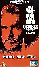 The Hunt For Red October (VHS/SUR, 1992) Sean Connery Alec Baldwin