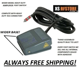 AMPLIFIER RELAY FOOT SWITCH Heavy Duty. Wider. 6 Foot Long *FREE USA SHIPPING! - Picture 1 of 2