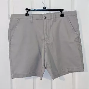 Member's Mark Flat Front Shorts Stretch Fabric Gray 9-inch Inseam Size 40 NWT - Picture 1 of 5
