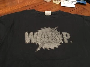 W.A.S.P.  1984 original Capitol Records Promo Shirt RARE XL WASP 2-sided LOOK - Bild 1 von 3