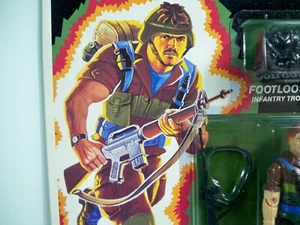 K23i05771 FOOTLOOSE SLAUGHTERS MERODEADORES SIN USAR COMO NUEVO EN TARJETA SELLADA GI JOE 1988 - Imagen 1 de 14