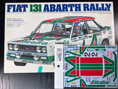 TAMIYA 1/20 FIAT 131 ABARTH RALLY con decalcomanie NUOVE. Articolo 20013 dal ... - Immagine 1 di 4