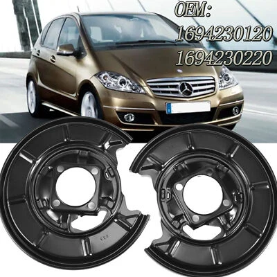 GEARZAAR 2x ANKERBLECH HINTEN DECKBLEC FÜR Mercedes-Benz A-Klasse W169 A 160 180 200 CDI