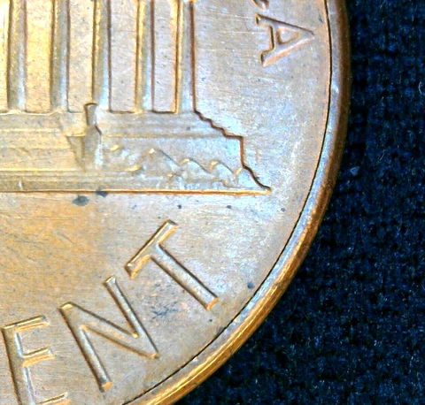 1988p Lincoln cent with no FG on reverse Cover