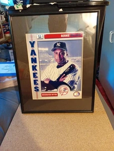 Bernie Williams Picture Plaque 13 X 10 MLB YANKEES - Picture 1 of 4
