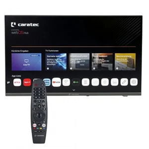 Caratec Vision CAV242E-S Camping 24" LED Smart TV DVB-S2/C/T2 Televisor 12V WebO - Imagen 1 de 2